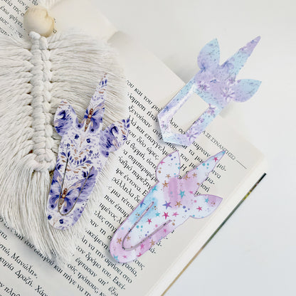 Unicorn Paperclip Bookmark Svg Template for Book Lovers | Cute Reading Accessories | Bookmark Cut Files | Gifts for book lovers