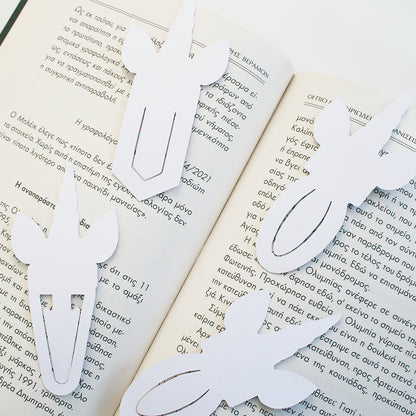 Unicorn Paperclip Bookmark Svg Template for Book Lovers | Cute Reading Accessories | Bookmark Cut Files | Gifts for book lovers