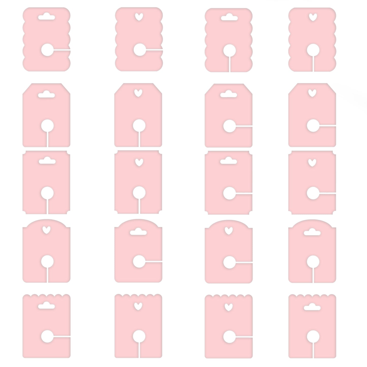 Set of pink product tags on a white background.Showcase your phone grips with these adorable and functional display cards! Designed for creators and sellers, these cards offer a charming way to present your phone accessories.

Phone grip card, 
custom backing cards, 
eco friendly, 
phone grip packaging, 
holder, recycled, small business 
packaging supplies,
Custom Backing Cards,
Phone Display Cards,
Phone grip Backing,
Custom Packaging Card,
Packing Cards,
Display Card Phone Grip,
Phone Grip Holder ,
Popsoc
