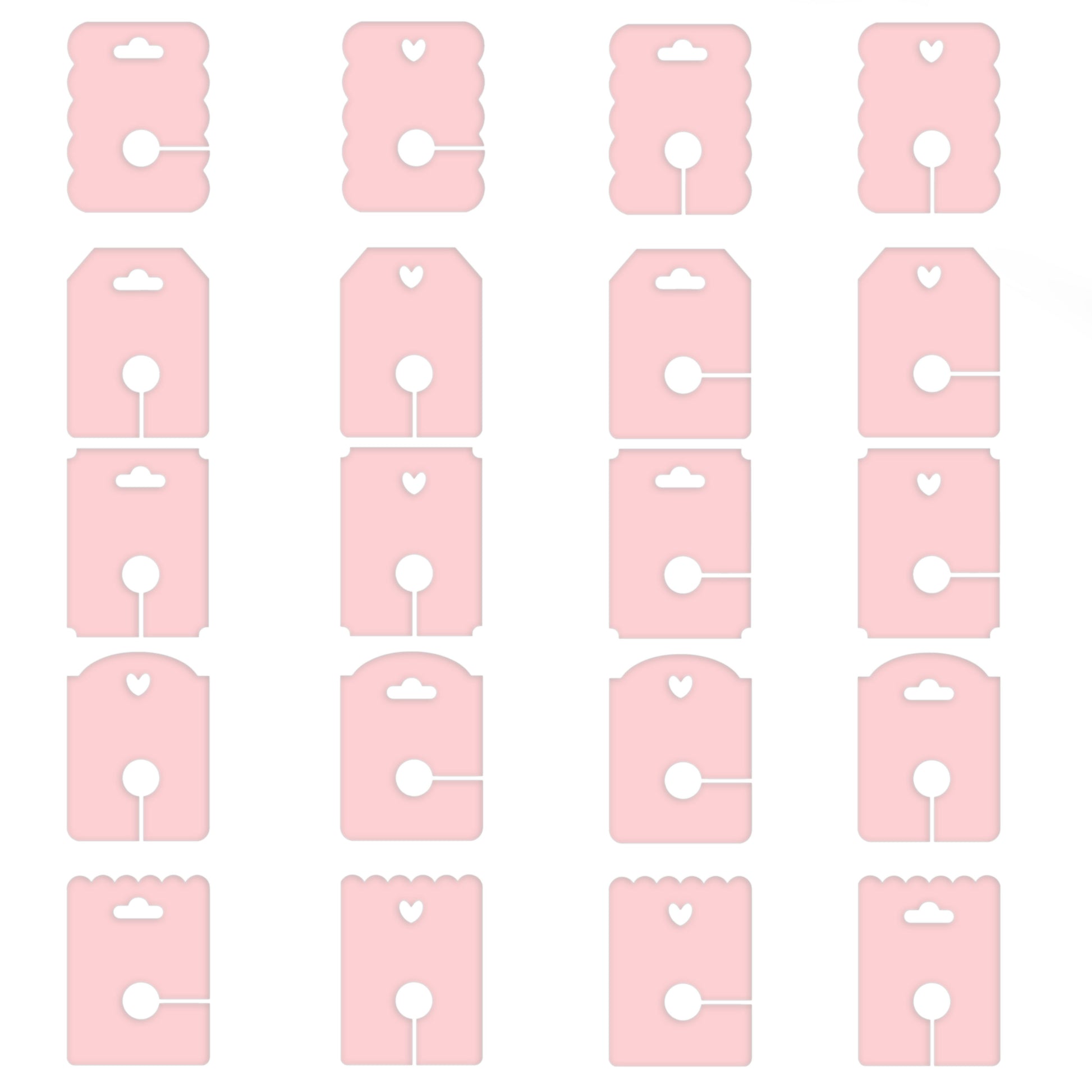 Set of pink product tags on a white background.Showcase your phone grips with these adorable and functional display cards! Designed for creators and sellers, these cards offer a charming way to present your phone accessories.

Phone grip card, 
custom backing cards, 
eco friendly, 
phone grip packaging, 
holder, recycled, small business 
packaging supplies,
Custom Backing Cards,
Phone Display Cards,
Phone grip Backing,
Custom Packaging Card,
Packing Cards,
Display Card Phone Grip,
Phone Grip Holder ,
Popsoc