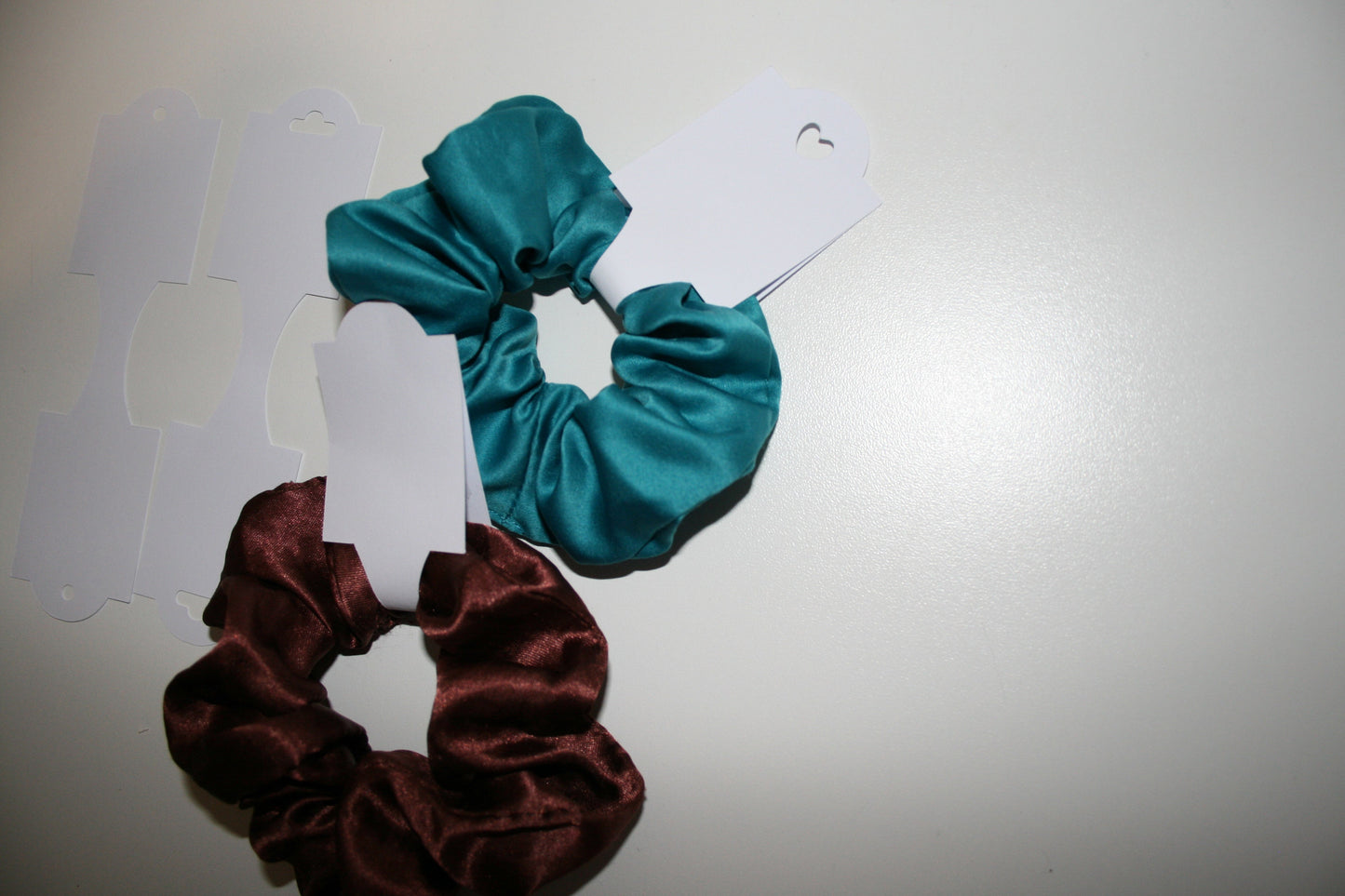 Scrunchie Labels Template |Hair Accesories Packaging Card Svg 1
