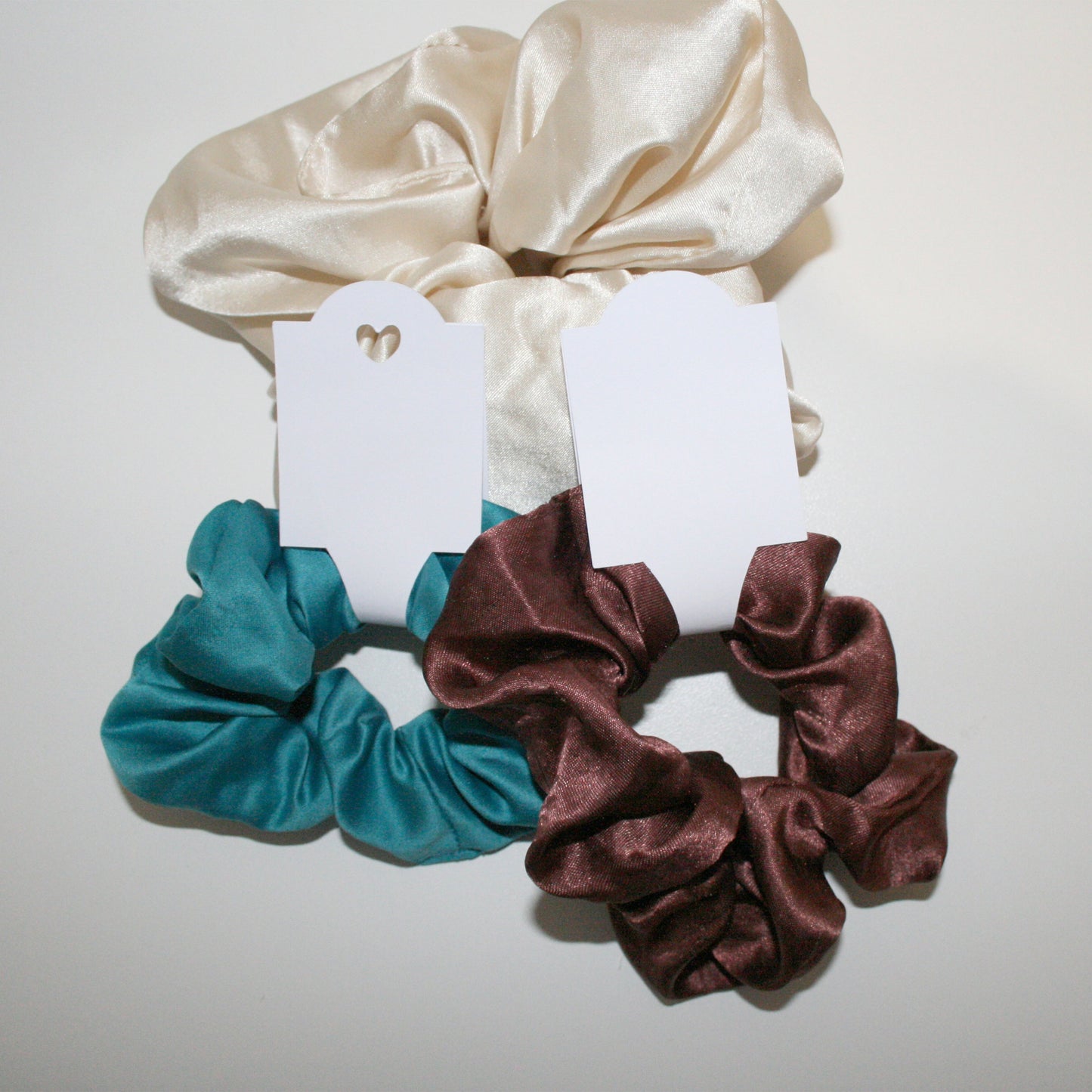 Scrunchie Labels Template |Hair Accesories Packaging Card Svg 1