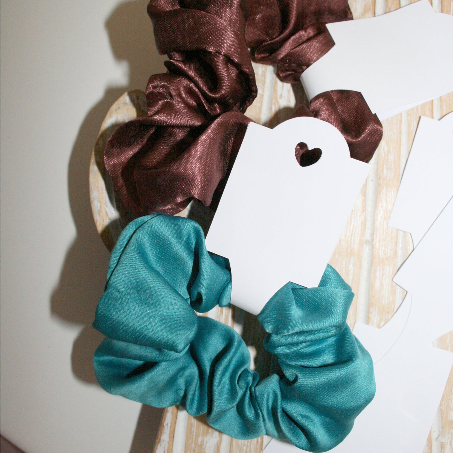 Scrunchie Labels Template |Hair Accesories Packaging Card Svg 1