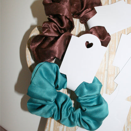 Scrunchie Labels Template |Hair Accesories Packaging Card Svg 1