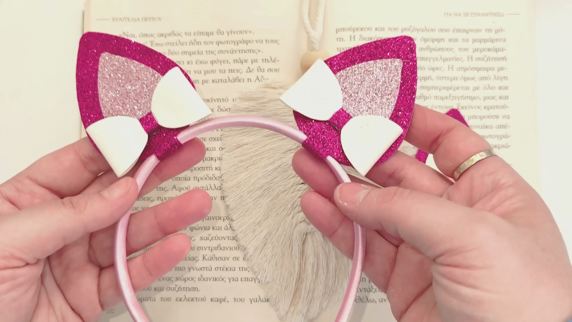 Unicorn Ears & Headband for Diy Girls Accessories