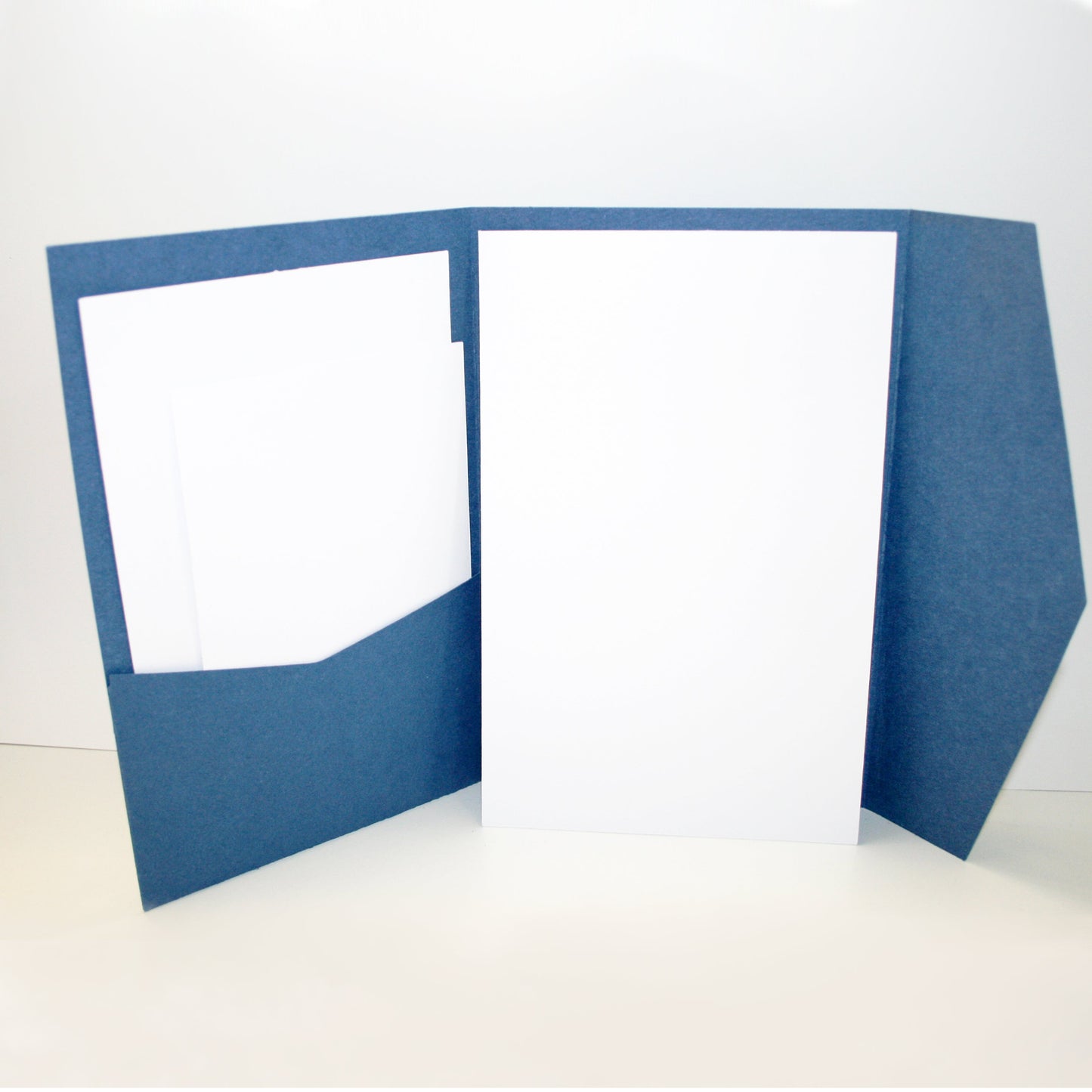 Tri Fold Wedding Envelope with pocket Cards & Envelope Template SVG n.2 Craftie Cactus