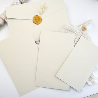 Tri Fold Wedding Envelope with pocket Cards & Envelope Template SVG n.1 Craftie Cactus